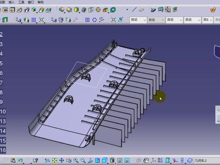 CATIA 课程案例展示 #catia学习 #3d设计 @CATIA学习