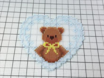 格利特布烫豆保姆级教程!烫不好的姐妹们,快去试试!#拼豆图纸 #拼豆日常 #格利特亮片