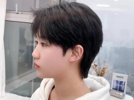 #短发姑娘 #根据脸型设计发型 #女生帅起来 女生短发,清爽干净有型 #抖音发型师集结令