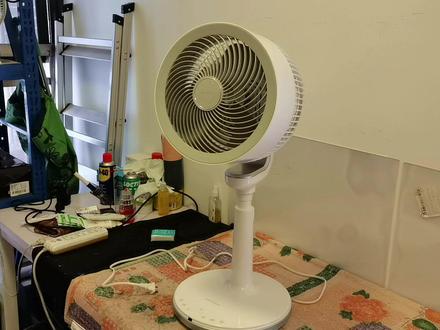 艾美特电风扇通电不运转的维修方法 #家电维修