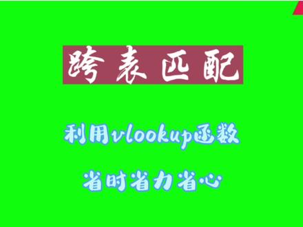 第34集 Aug one day 利用vlookup函数跨表匹配,两个表格怎么匹配数据?#实用excel表格技巧 #excel函数vlookup #职场加分技能 #干货分享