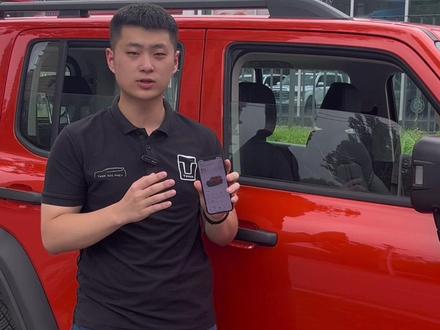 坦克300,4门一键升降,用手机app如何操作#越野新能源还得看坦克 #dou是好车 #坦克300 #坦克300城野无界