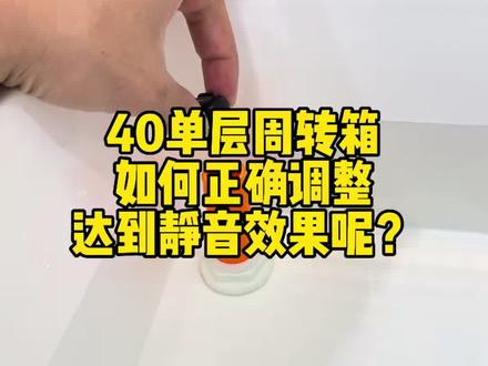 40单层底滤周转箱 我们应该如何去调整才能达到静音呢?#周转箱养龟 #乌龟 #龟缸