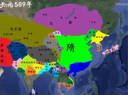 大唐帝国疆域变化过程