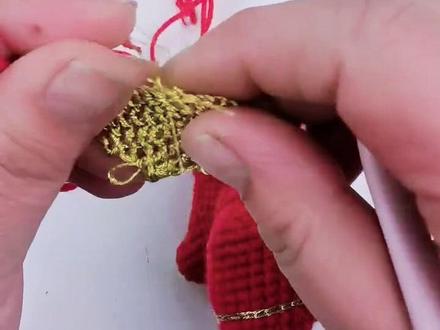 天使飞天马分解教程#非文化遗产手工礼品 #毛线编织