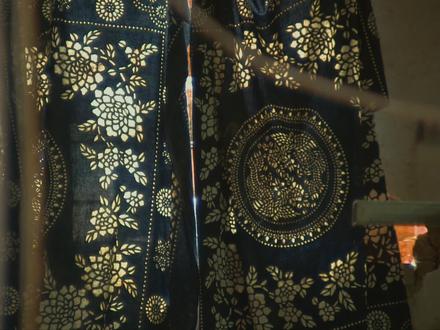 蓝印花布;作坊不在了,工艺还在