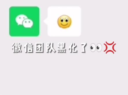 微信团队#微信团队发笑脸 #死亡微笑 #微信团队聊天 作死👀🤫