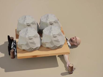 国外的一种逼迫犯人认罪的酷刑 3d动画设计,科普