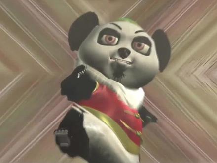 山寨版《功夫熊猫》有多阴间?直接给我看yue了! #山寨版功夫熊猫