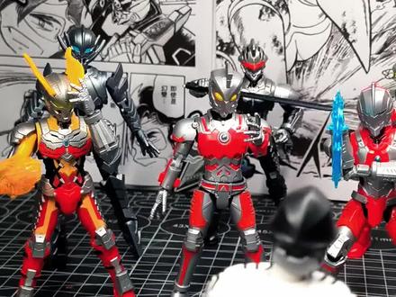 小布家的机动奥特曼第一弹,好玩!#布鲁可奥特曼 #布鲁可积木 #模型制作 #拼装模型