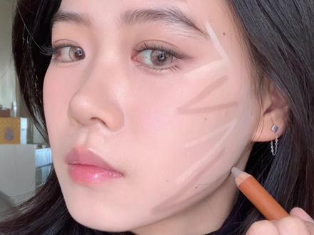 一整个邪修大礼包 #修容 #修容教程 #修容前vs修容后 #高鼻梁小v脸