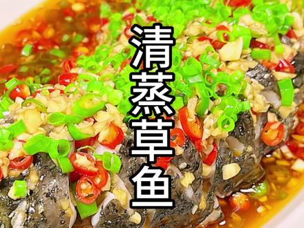 草鱼家庭版做法 这样做鲜嫩入味 麻辣过瘾 学会了一定要试试 #清蒸鱼