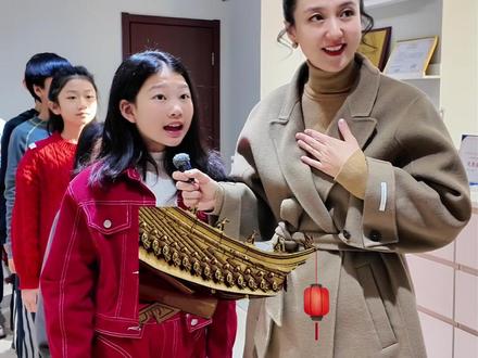 一句古诗,一种年味!古韵启新程,岁岁皆欢愉🧧#少儿口才 #主持人#播音主持#老师和学生 #新年祝福语