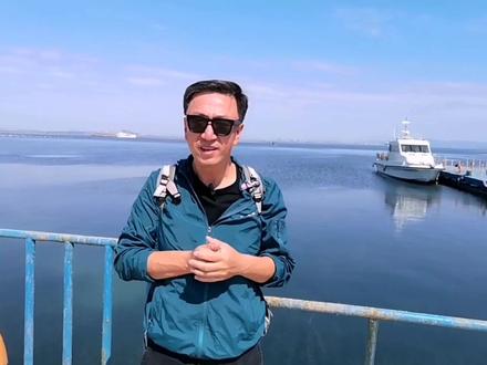 山东荣成海洋牧场一日游,海上平台和大游艇,带你去看看#威海旅游安达推荐 #荣成自媒体联盟 #荣成 #带你一起去看海