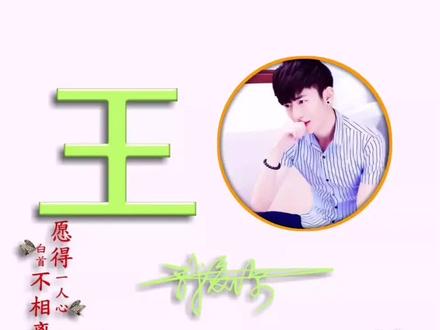 收集的王姓头像#姓氏头像