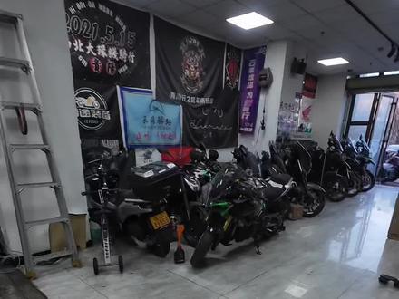 #维修分享 摩托车减震漏油注意事项