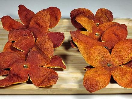 橘皮别再丢了,三蒸三晒做成陈皮,气味芳香扑鼻有很大用处#自制陈皮 #三蒸三晒 #橘子的神仙吃法