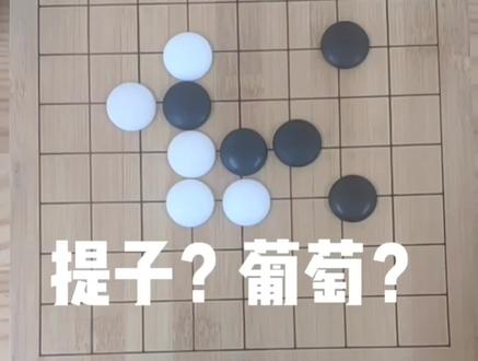 提子?葡萄?哈密瓜?傻傻分不清楚!#围棋 #提子 #傻傻分不清楚
