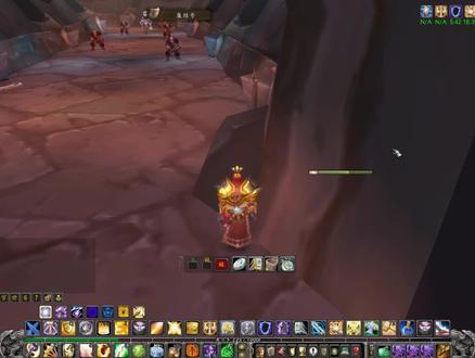 魔兽世界怀旧服:防骑单刷英雄破碎大厅,可效率升到74级 #魔兽世界怀旧服 #巫妖王之怒