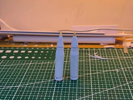 弹簧子弹 确定好了就这样了#手工 #模型 #手工diy #热门