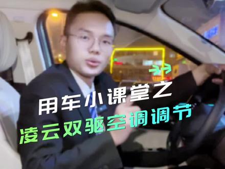 #星途汽车 #越来越多合资车主置换星途 用车小课堂之星途凌云双驱空调调节!
