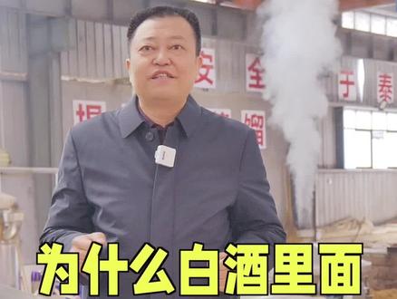 白酒里面有絮状物说明是纯粮酒?厂长是这么说的#白酒