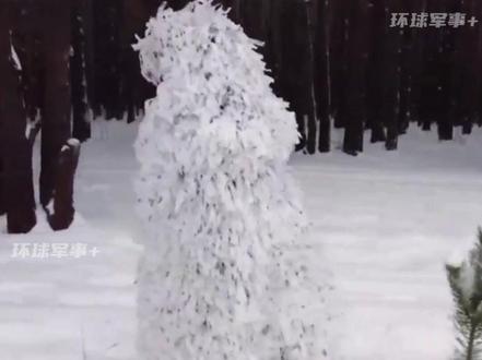 应对热成像技术,俄射击冠军为狙击手开发冬季伪装斗篷,可屏蔽热源伪装红外特征