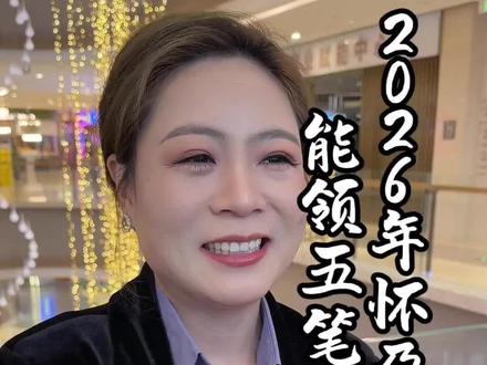 2026年怀孕生娃,能领五笔钱#生娃补贴 #生育津贴 #婷姐说金融