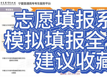 宁夏填报系统模拟填报全流程建议收藏