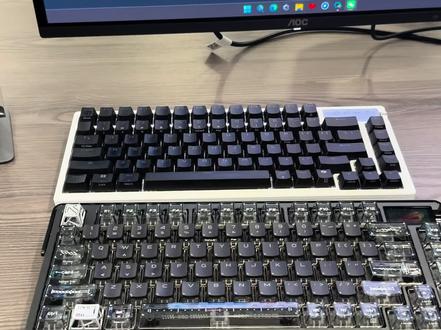 原来一好看的键帽真不挑键盘啊,安装到什么键盘上都好看!#rog #夜魔 #夜魔extreme #键盘 #三角洲行动