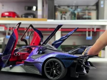 阿波罗evo是无数人的梦中情车,颜值凌驾于所有超跑之上#合金车模#跑车玩具#阿波罗EVO#男人的玩具