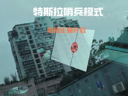 特斯拉哨兵模式 如何正确开启#特斯拉 #model3 #哨兵模式