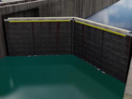 世界七大工程奇迹,巴拿马运河的设计方案,这些人脑子怎么长的? #三维动画 #施工动画 #巴拿马运河 #基建