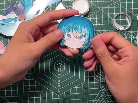 #我在努力 #手工 纸片人制作教程啦,所有的都是一样的做法