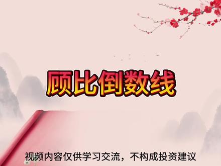 顾比线#每天跟我涨知识 #股票#财经
