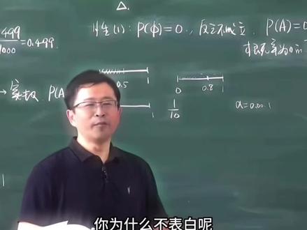 那些年的数学题 尊重概率 尊重爱情
#概率论 #宋浩老师