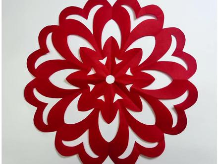 剪纸教程 新年手工剪窗花 简单又好看的手工 #手工剪纸教程 #创作者中心 #创作灵感 #手工diy #新年手工