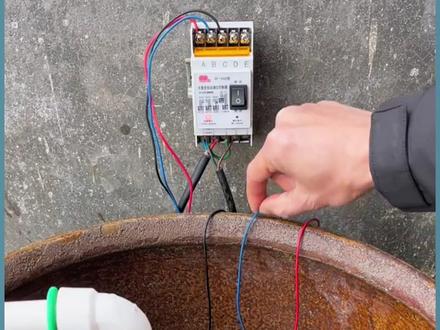 浮球开关控制单相水泵供水的接线方法 #电工 #plc