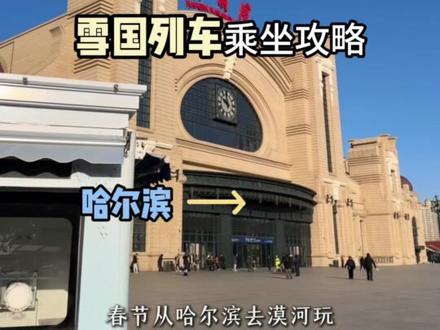 雪国列车乘坐攻略 #火车 #雪国列车 #东北