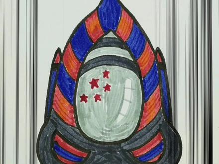 12年前的今天,钱学森逝世。画张新的太空飞船,致敬钱老。#致敬钱老 #简笔画 #航天 #神舟十二号 #神舟十三号 @DOU+小助手