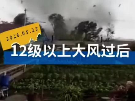 黑龙江绥化明水县5月23日遭遇15级龙卷风(强大风),无人员死亡、无重伤,仅极少数村民被飞溅铁皮轻微划伤,均已及时处理,整体万幸无重大伤亡。
#树木被风吹倒 #恶劣天气影响 #自然灾害科普 #极端天气记录