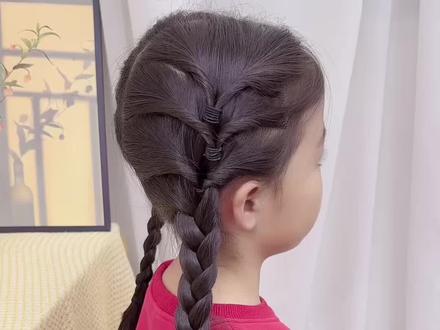 新年快到了,家有女儿的发型学起来啦#编发简单易学 #新年发型 #编发教程 #美美过大年