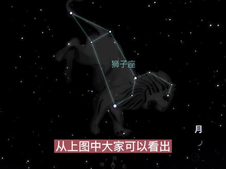 如何快速寻找星空中的狮子座?原来方法这么简单! #探索宇宙 #88星座 #狮子座