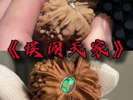 《误闯天家》核桃镶嵌版 #误闯天家 #文玩核桃 #核桃镶嵌