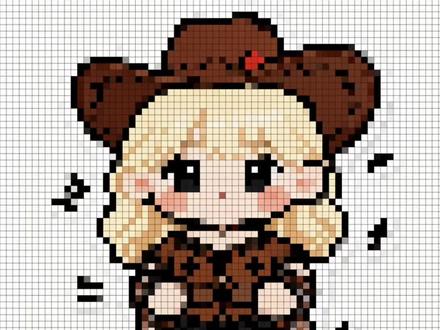 拼豆图纸教程来咯#拼豆 #拼豆图纸 #醒图 #醒图创作者 #修图