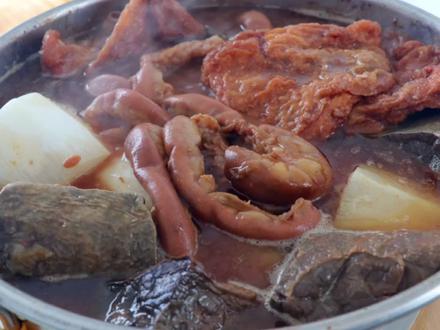 广州除了早茶,还有最爱的萝卜牛杂,在家炖了一锅酱味牛杂,做法配料告诉你!#抖音美食创作人 #广式牛杂