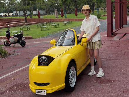 第一次见这么细的车#MX5
