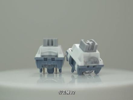 行云轴v2|顺滑脆响|扎实用料|CIY魔钢拔轴器#机械键盘 #CIY #拔轴器 #线性轴 #hi75