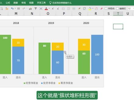 分别显示现金流入和现金流出的明细#excel技巧 #office办公技巧 #办公技巧