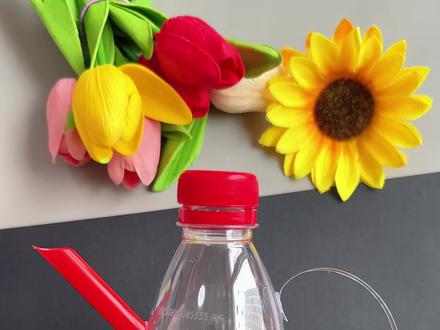 茶壶 喝完水的瓶子不要扔,一起来做个小茶壶#手工diy#亲子手工#幼儿园手工#劳动节手工